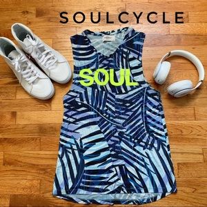 SOULCYCLE | Palm Leaves Printed Muscle Tank